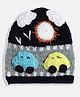MayRa Knits Hand Knitted Cap Set - Blue
