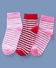Pine Kids Regular Length Anti Microbial Washed Socks Pack of 3 (Color May Vary)