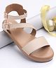 Pine Kids Party Wear Sandals with Clip on Closure - White