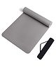 SYNCO Yoga Mat With Carrying Strap - Grey