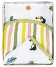 Masilo Organic Muslin 3 Piece Newborn Mini Gift Set, For Baby's/kids Nursery, Essential gift bundle Lightweight, 0 to 2 Years - Toucan - Yellow