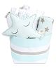 Masilo Organic Cotton Gift Basket Set For Baby's/kids Nursery, Luxury gift hamper, Lightweight and Portable, 0 to 3 Years - Stars - Blue