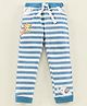 ToffyHouse Full Length  Lounge Pant Striped - Blue