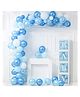 Bubble Trouble Baby Balloon Box for Baby Shower Decoration Blue - Pack of 156
