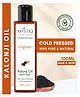 Mystiq Living Kalonji oil for hair growth pure organic Black Seed Oil Cold Pressed Nigella sativa For Hair and Skin - 100 ml