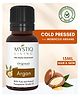 Mystiq Living Moroccan Argan Oil Organic Cold Pressed 100% Pure & Natural for Hair Beard Face Skin Body and Baby Massage - 15 ml