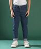 Tales & Stories Slim Fit Solid Jeans - Dark Blue