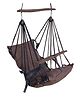 Wishing Clouds Piccolo Jute Baby Swing - Brown