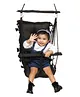 Wishing Clouds Piccolo Jute Baby Swing - Black