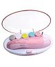 VELLIQUE Baby Nail File Electric Trimmer With 6 Grinding Heads - Pink