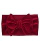 SYGA Baby Headbands Soft Velvet Bow Strechable Hairbands Newborn Infant Toddlers Kids 0-3 Years (Red)