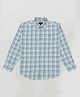 Gini And Jony Full Sleeves Checks Shirt - Blue