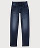 GINI & JONY Cotton Knit Full Length Solid Colour Jeans - Blue