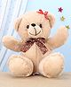 Funzoo Angel Flower Applique Teddy Bear - Height 26 cm (Design and Color May Vary)