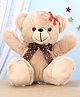 Funzoo Angel Flower Applique Teddy Bear - Height 23 cm (Design And Color May Vary)