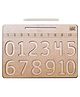Mini Leaves Number Tracing Board with Dummy Pen