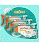 Meechu Baby Wipes Combo Pack of 3 With One Baby Bathing Bar Free - 72 Pieces Each