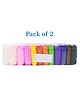Asera Colors Air Dry DIY Ultra Light Modelling Bouncing Clay Pack of 2 - Multicolor