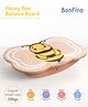 Bonfino Wooden Honey Bee Balance Board - Multicolour