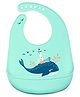 Thread Fairy Silicone Bib Whale - Blue