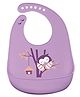 Thread Fairy Silicone Bib Sleeping Owl -Purple