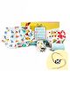 SuperBottoms Rakhi Gift for kids Reusable Cloth Diapers Rakhi Gift for Brother & Sister Baby Hearts Pack of 6 -Multicolor