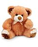 Liviya Sitting Teddy Bear Soft Toy Orange Brown - 30 cm