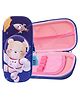Toyshine Teddy Space  Pencil Case with Multiple Compartments - Blue