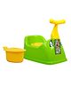 Korbox Handle Baby Potty Training Seat With Removable Tray & Closing Lid - Green