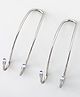Car Hook Pack of 2 - Silver