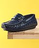 Cute Walk by Babyhug Formal Shoes - Navy Blue