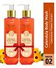 Omeo Calednula body wash 200 ml Each Combo (Pack Of 2)