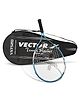 Vector X VXT 520 23 Inches With Full Cover Strung Tennis Racket - Blue