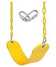 Reznor Heavy Duty Outdoor Play Playground Flexible Swing Seat  Plastic Coated Chain - Yellow