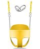 Reznor Flexible High Back Full Bucket Swings Seat With Plastic Coated Chains - Yellow
