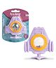 Baybee Silicone Teether for Baby, BPA Free 100% Food Grade Teether for Teething Babies Gums | Easy to Hold Grasp Chewing Teething Toy (Violet)