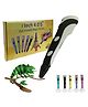 WOL3D Itech Magic 3D Pen With Holder And Free Filaments - Black