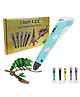 WOL3D Itech Magic 3D Pen With Pen Holder & Filaments - Blue