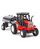 Shinsei Pull Back and Go Deluxe Water Tanker Tractor Toy - Red