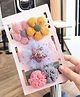 SYGA 3 Pcs Baby Girl Headband Soft Flower Bow Strechable Hairband Suitable For Newborns, Infants, Toddlers and Kids 0-3 Years(Color - 1008)