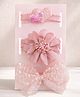 Syga Headband Bow Applique Pack of 3 - Pink