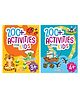 Maple Press Brain Activity Books for Kids - 400+ Activities Set of 2 Books - English