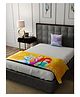 Disney Princess Bed Runner with 1 Cushion Cover for Single Bed Size -  Yellow