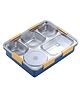 YAMAMA 5 Compartment Lunch Box Stainless Steel Tiffin Box - (Colour May Vary)