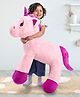 Babyhug Unicorn Soft Plush Toy Big - Length 100 cm | Giant Magical Unicorn Plush for Cuddles | Inspires Imaginative Play & Comfort | Soft & Kid-Safe | BIS Certified