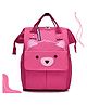 Bembika Multipurpose Backpack Style Diaper Bag - Bear Pink