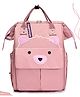 Bembika Multipurpose Backpack Style Diaper Bag - Bear Peach