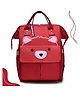 Bembika Multipurpose Backpack Style Diaper Bag - Bear Red