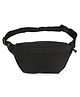 Qips Waist Bag Travel Zip Pouch Sports Bag Cum Fanny Bag - Black