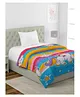 Hosta Homes 210 GSM Glace Cotton Toons Printed Microfibre Filled Single Bed Comforter - Multicolor